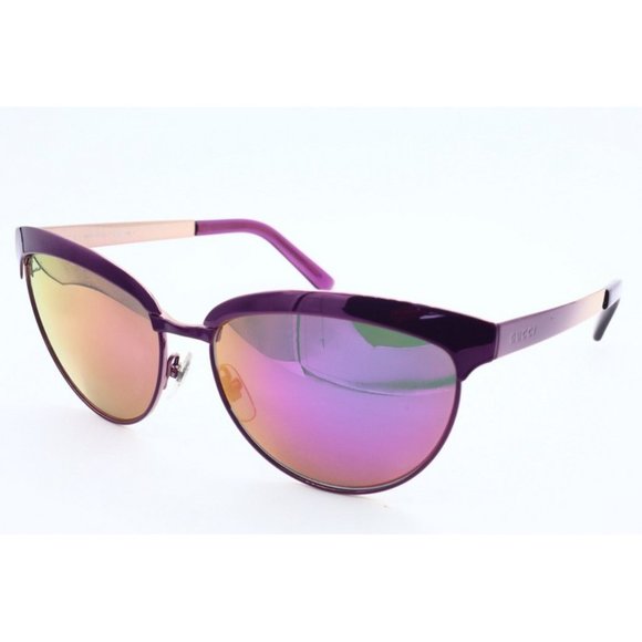 Authentic Gucci GG 4249/S BY4VQ Pink Cat Eye Sunglasses Multicolored Lenses (A) main image 7